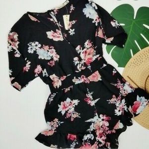 Women’s Liberty Love Floral Romper